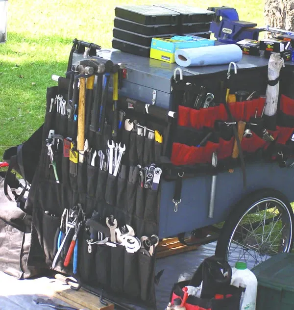 Joe's complete set of bike repair tools